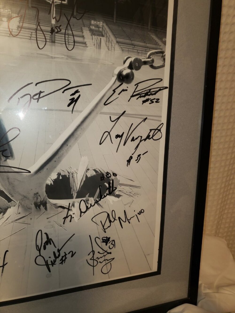 VTG 1997 LA CLIPPERS Playoffs 13 Player Signed Autographed Poster Vs Utah - RARE - Picture 4 of 9